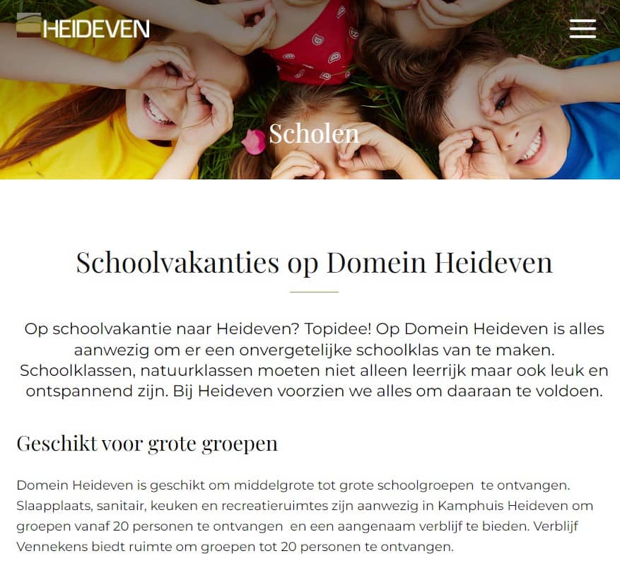 Website Heideven