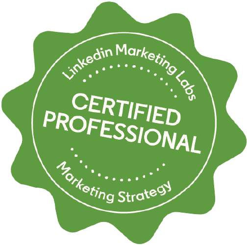 Certified Professional badge LinkedIn Advertising